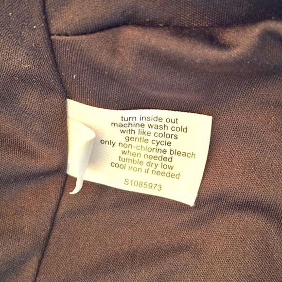 Lane Bryant Blouson Tank Blouse Top Liquid Knit Geo Print Black White 18 / 20 - Picture 5 of 14